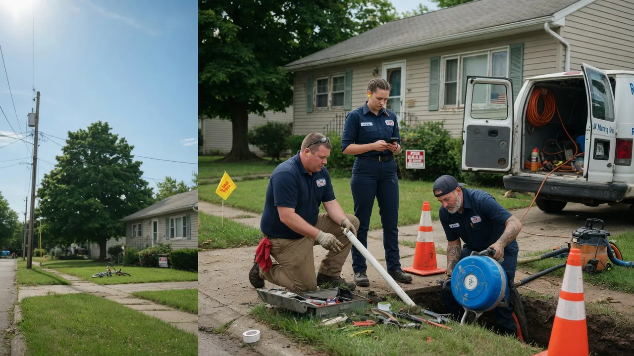 Sewer Line Repair in Newton Lower Falls, MA near me